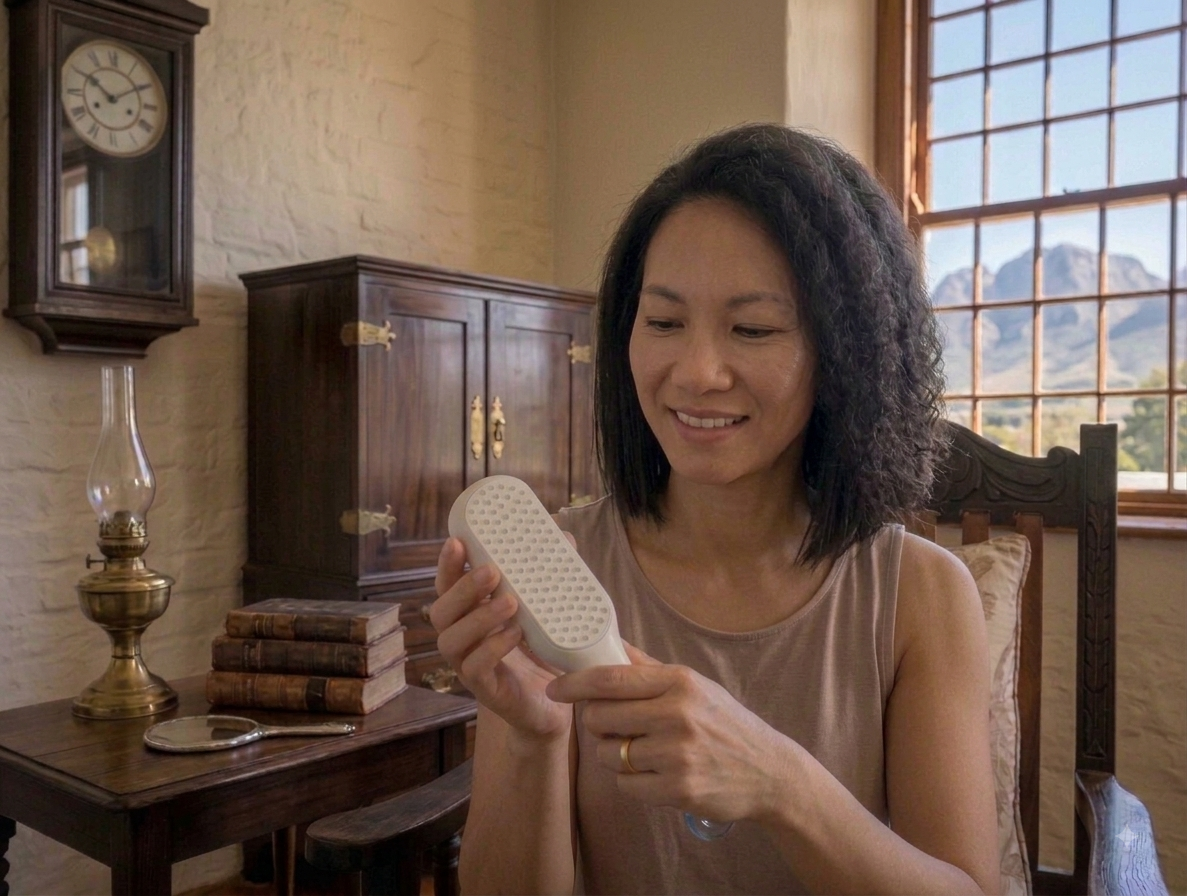 CrownRoots™ FlexStyle Pro (Self-Cleaning Hairbrush)