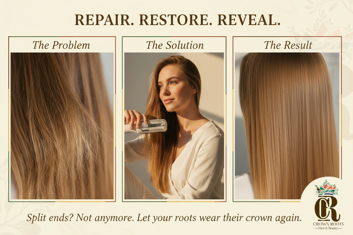 CrownRoots™ Split-End Repair Styler