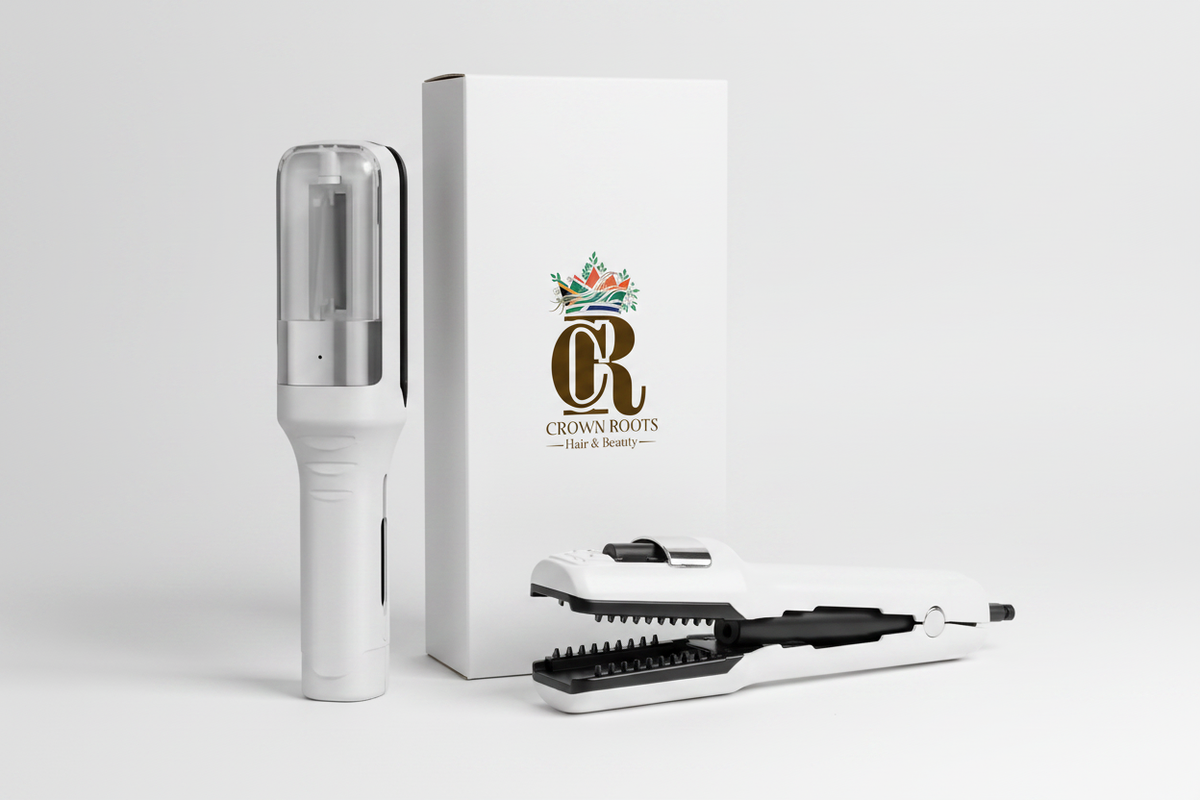CrownRoots Split End Trimmer - Correct Front View No Cable