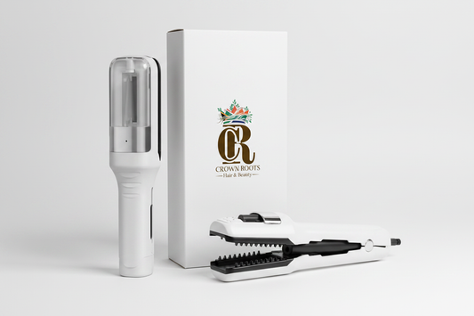 CrownRoots Split End Trimmer - Correct Front View No Cable
